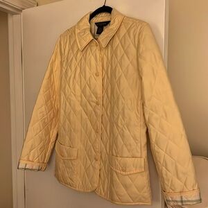 Brooks Brothers Quilted Jacket Plaid Lining S10